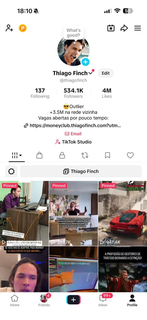 Thiago Finch — Depois